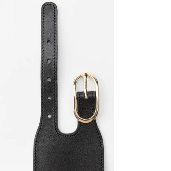 ZARA DOUBLE BUCKLE SASH BELT main image 5